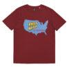 unisex-organic-cotton-t-shirt-burgundy-front-65d4be9db077e.jpg